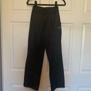 Woman’s adidas charcoal grey sweatpants